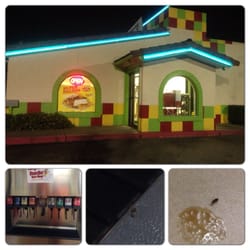 California Burrito - The soda machine is nasty! I took the lid off after finishing my soda and there were 4 ants inside my beverage. Disgusting!!!!!