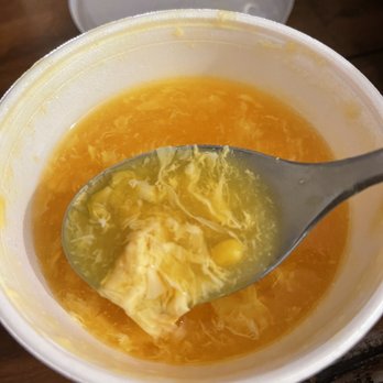 Bamboo Garden - Egg flour soup with corn - Chinese Near Me - Alhambra, California