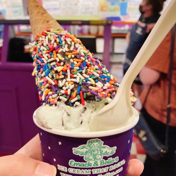 Emack & Bolio's Ice Cream - an ice cream cone with sprinkles - Ice Cream & Frozen Yogurt Near Me - Albany, New York Emack & Bolio's Ice Cream - an ice cream cone with sprinkles - Ice Cream & Frozen Yogurt Near Me - Albany, New York