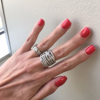 VIP Nail Salon - Guava shellac manicure - Nail Salons Near Me - Norfolk, Virginia