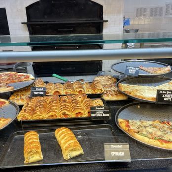 Sbarro - Sbarros various items Pizza, Strombolis - Italian Near Me - Greensville, South Carolina