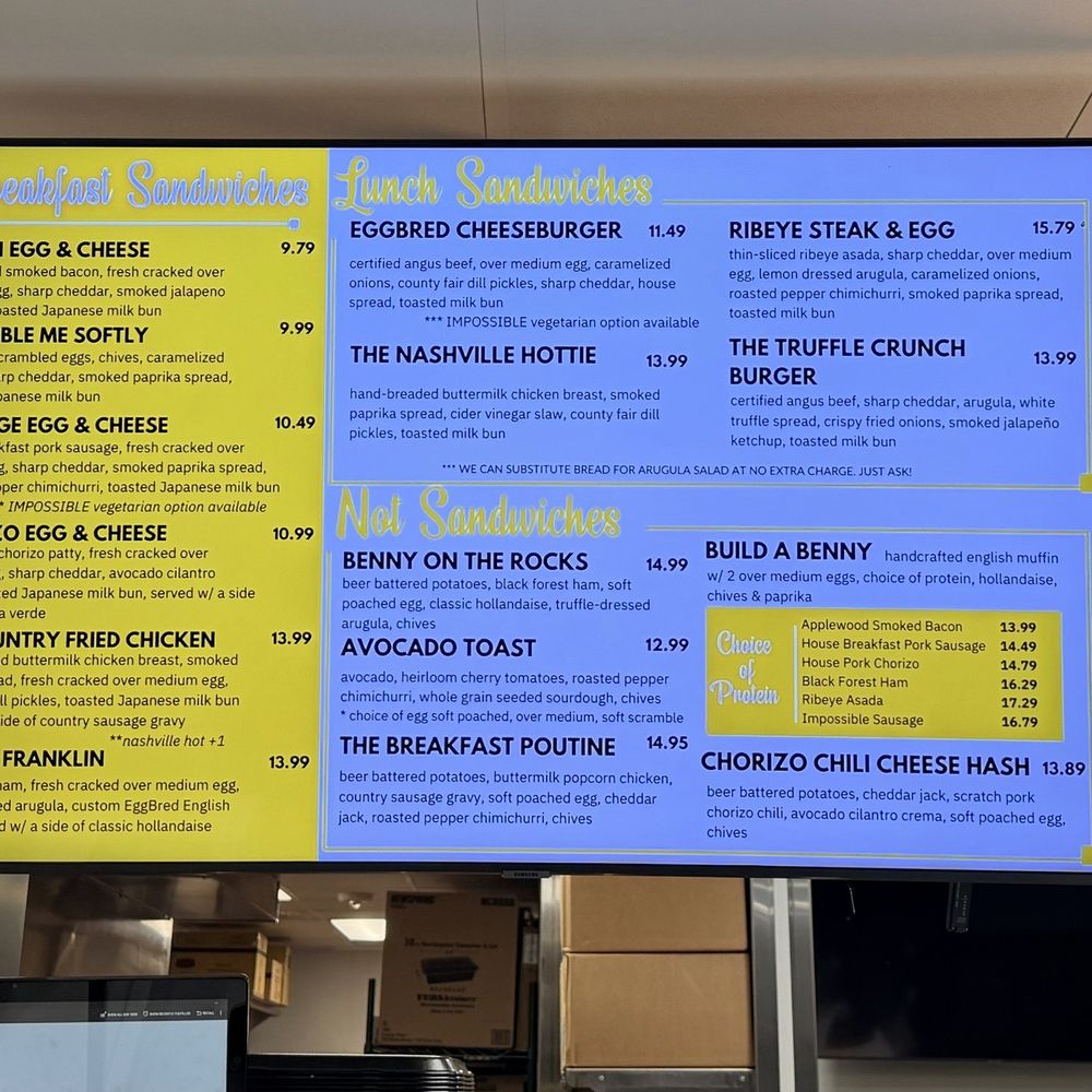 EggBred - Menu - Breakfast & Brunch Near Me - Land O' Lakes, Florida