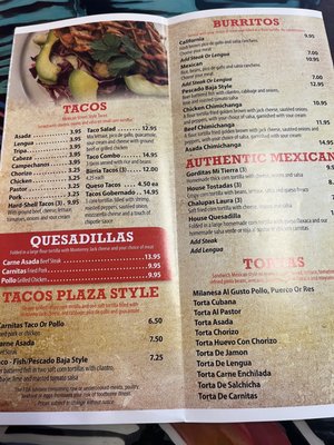 Menu photo 1 Plaza Mexico Restaurant Lancaster, PA Menu photo 1 Plaza Mexico Restaurant Lancaster, PA