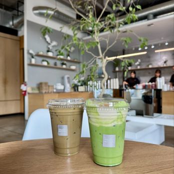 Project Matcha - Banana matcha and jasmine hojicha - Beverage Store Near Me - Portland, Oregon