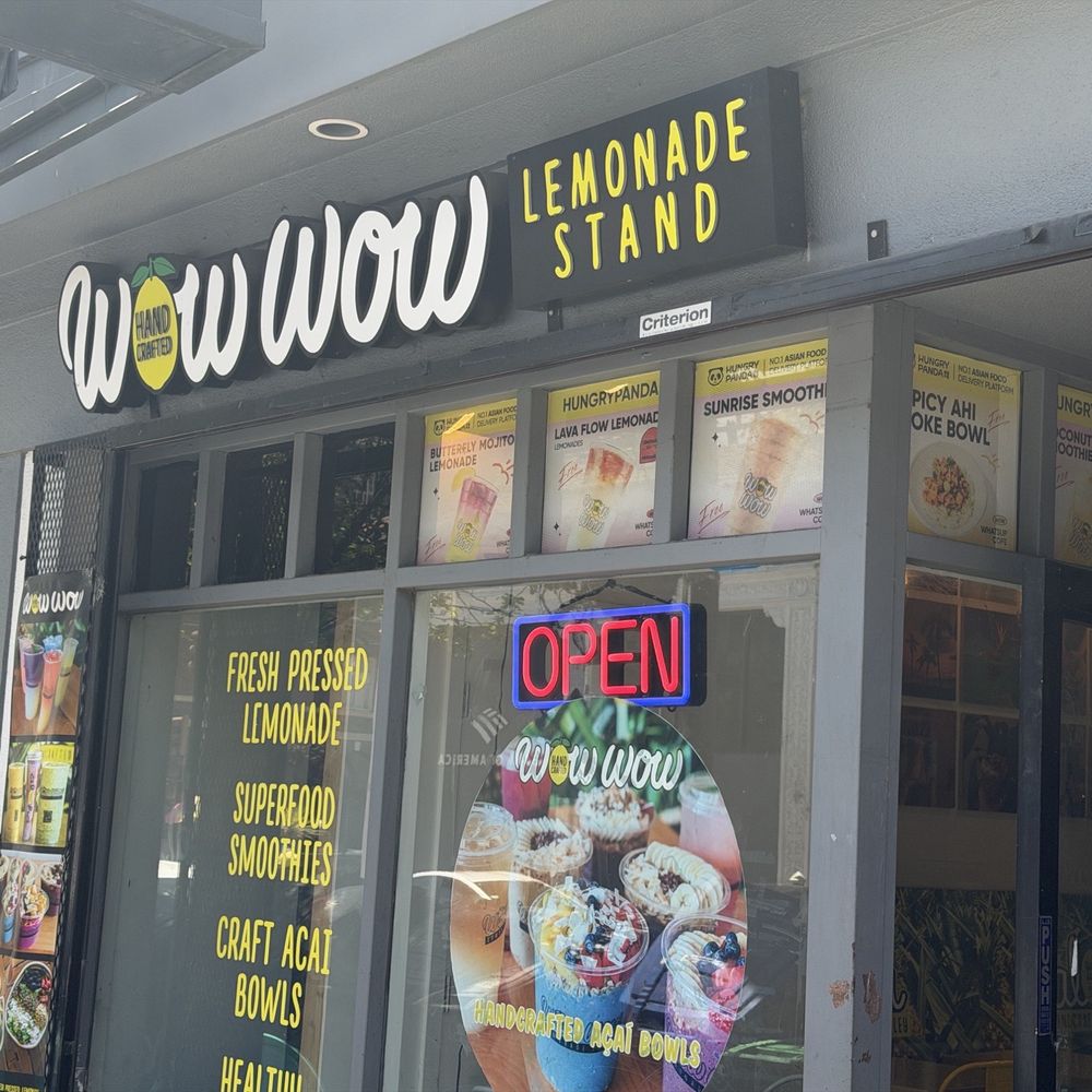 Wow Wow Hawaiian Lemonade - Berkeley - Outside - Acai Bowls Near Me - Berkeley, California Wow Wow Hawaiian Lemonade - Berkeley - Outside - Acai Bowls Near Me - Berkeley, California