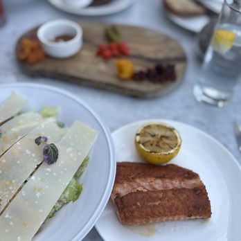 Wally's - Caesar Salad with salmon - New American Near Me - Beverly Hills, California