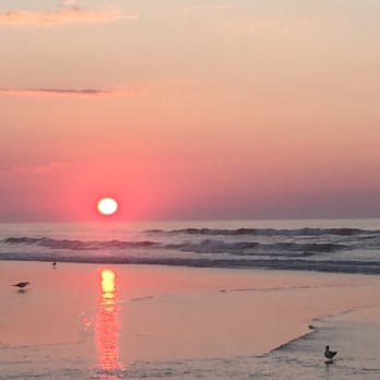 Reges Oceanfront Resort - This is from our room got up early love this place - Hotels Near Me - Wildwood Crest, New Jersey