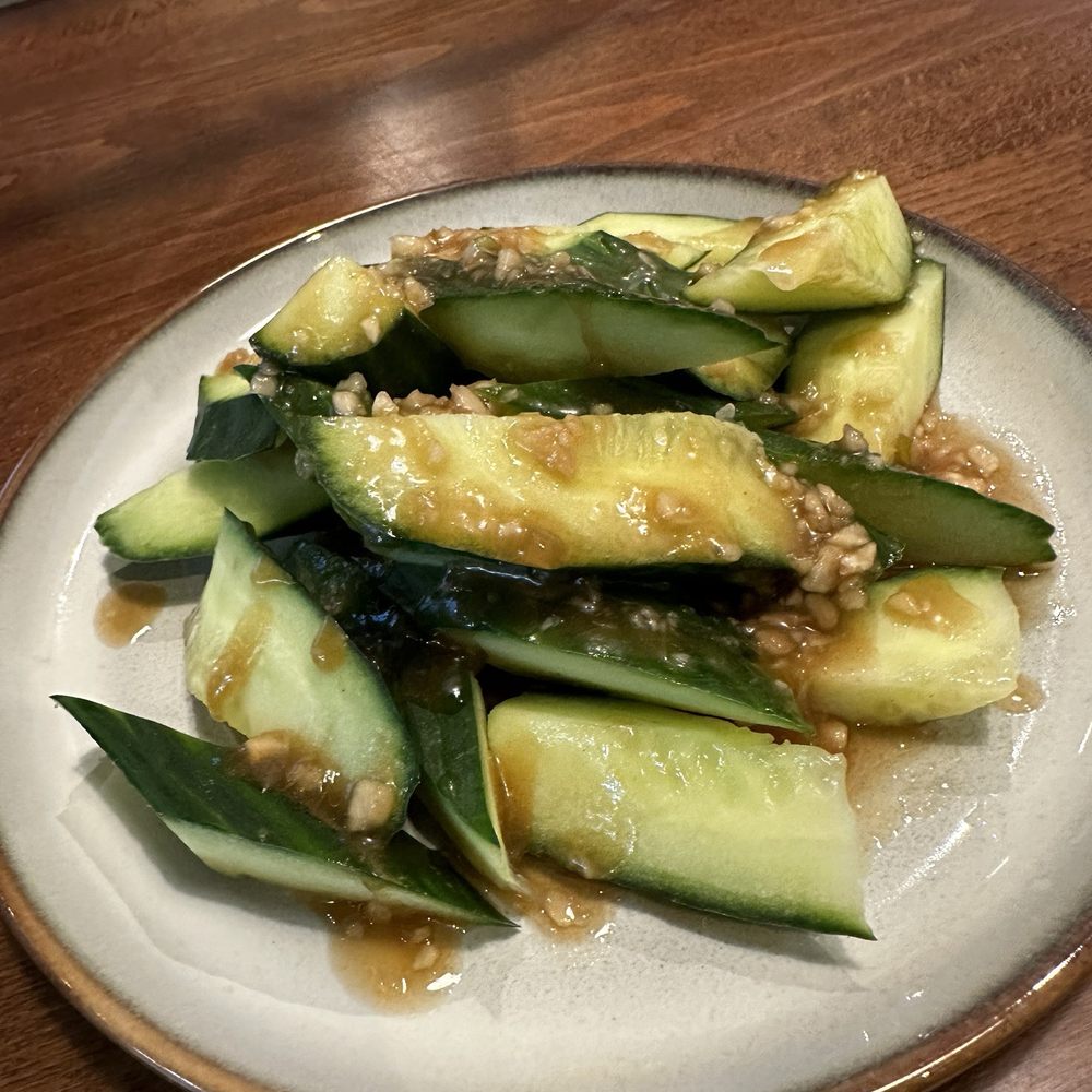 S5 Cucumber Salad with Garlic Sauce S5 Cucumber Salad with Garlic Sauce