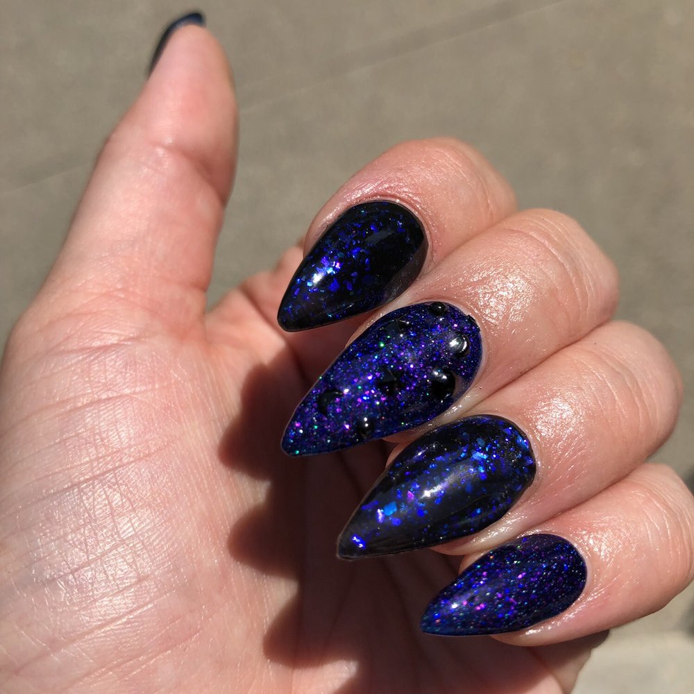 Spa Nails - Stars and moons - Nail Salons Near Me - Downey, California