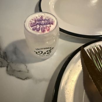 Oak & Ember - They noticed my birthday button Disneyland and surprised with a Birthday shot on the house. - Halal Near Me - Ontario, California Oak & Ember - They noticed my birthday button Disneyland and surprised with a Birthday shot on the house. - Halal Near Me - Ontario, California
