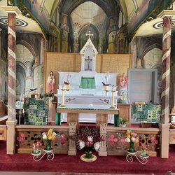St. Benedict's Catholic Church - Altar area
