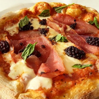 Pizzeria Limone - Viola - the sweet blackberry and prosciutto brings harmony on this pizza - Pizza Near Me - South Jordan, Utah Pizzeria Limone - Viola - the sweet blackberry and prosciutto brings harmony on this pizza - Pizza Near Me - South Jordan, Utah