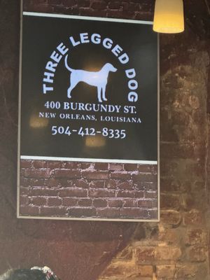 Three Legged Dog by null