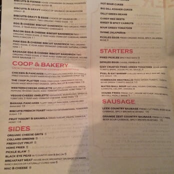 Jacob's Pickles - Menu 1 - Comfort Food Near Me - New York, New York Jacob's Pickles - Menu 1 - Comfort Food Near Me - New York, New York