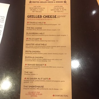 Toasted - Menu- grilled cheese sections. - Vegan Near Me - Winter Park, Florida Toasted - Menu- grilled cheese sections. - Vegan Near Me - Winter Park, Florida