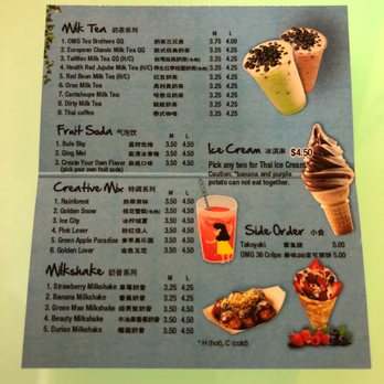 OMG Cafe & Tea - Menu - Bubble Tea Near Me - Jacksonville, Florida OMG Cafe & Tea - Menu - Bubble Tea Near Me - Jacksonville, Florida