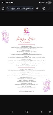 Menu photo 1 Garden Rooftop Baltimore, MD Menu photo 1 Garden Rooftop Baltimore, MD