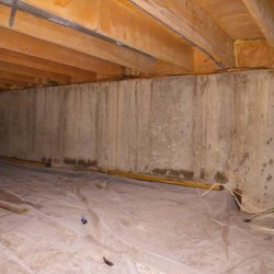 Tribuzio Home Inspection Services - I get in the crawl space under the floor