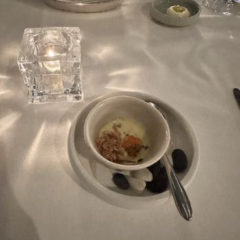 Five Sails Restaurant - A sweet gesture fr d chef but was too salty for our tastes - French Near Me - Vancouver, British Columbia Five Sails Restaurant - A sweet gesture fr d chef but was too salty for our tastes - French Near Me - Vancouver, British Columbia