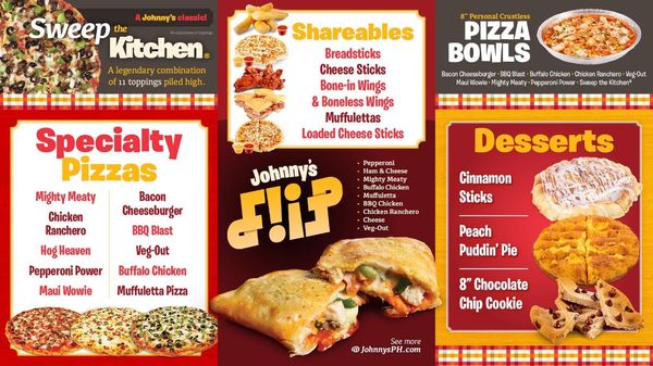 Menu photo 1 Johnny's Pizza House Bossier City, LA