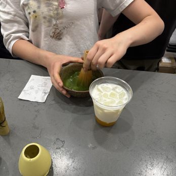 Mika’s Direction - Mango Matcha Latte(Iced only) - Coffee & Tea Near Me - New York, New York