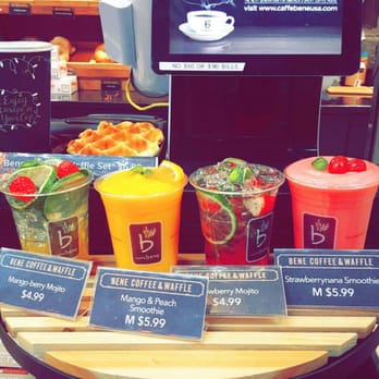 Caffe Bene - Cute fake drinks display! - Coffee & Tea Near Me - Jackson Heights, New York Caffe Bene - Cute fake drinks display! - Coffee & Tea Near Me - Jackson Heights, New York