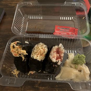 Ekiben Japanese Kitchen - Kani Mentaiko and Spicy Tuna Onigiri - Sushi Bars Near Me - Chicago, Illinois