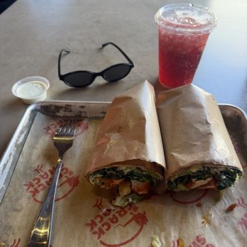 The Crack Shack - Caesar's Chick Wrap - Chicken Shop Near Me - Costa Mesa, California