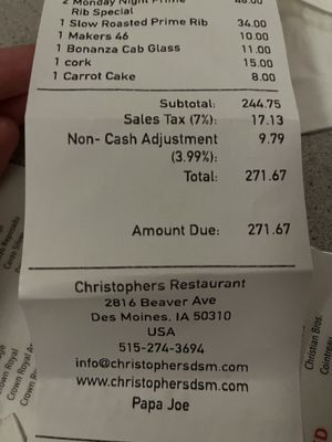 Christopher's by null