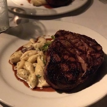 Saluda's - 16oz Ribeye special with Gouda mac and cheese and brussel sprouts - New American Near Me - Columbia, South Carolina Saluda's - 16oz Ribeye special with Gouda mac and cheese and brussel sprouts - New American Near Me - Columbia, South Carolina