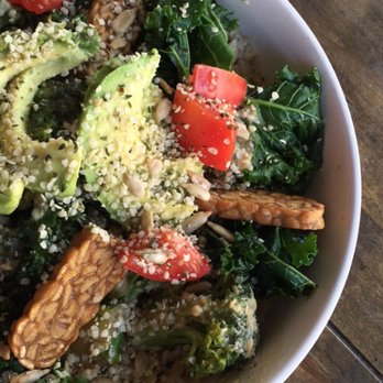 Higher Taste, Plant-Based - The Hippy Kale Bowl - Vegan Near Me - Long Beach, California