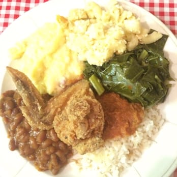 Lone Star Barbecue and Mercantile - Shrimp and grits, greens, baked beans, rice and hash, chicken wing = YUM! - Barbeque Near Me - Santee, South Carolina Lone Star Barbecue and Mercantile - Shrimp and grits, greens, baked beans, rice and hash, chicken wing = YUM! - Barbeque Near Me - Santee, South Carolina