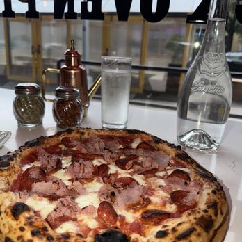 Macoletta - Meatlovers substitute the sausage for ham! - Pizza Near Me - New York, New York Macoletta - Meatlovers substitute the sausage for ham! - Pizza Near Me - New York, New York