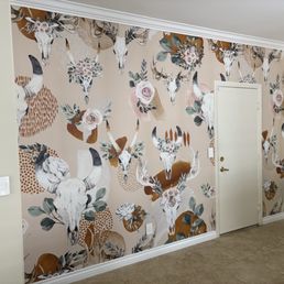 Wallpaper mural. Wallpaper mural.