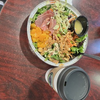 Twisted Noodle Cafe - The salad looks great! However, the dressing tasted like thousand islands which was not good. The ahi tasted weird, so I didn't eat it. - Gluten-Free Near Me - St George, Utah Twisted Noodle Cafe - The salad looks great! However, the dressing tasted like thousand islands which was not good. The ahi tasted weird, so I didn't eat it. - Gluten-Free Near Me - St George, Utah