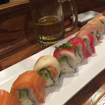 Sushi Time - This is the rainbow roll. Delish. - Sushi Bars Near Me - Seaside, California Sushi Time - This is the rainbow roll. Delish. - Sushi Bars Near Me - Seaside, California