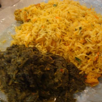 Kabob Palace - At Kabob House Family Restaurant: Chicken Biryani and Spinach - Afghan Near Me - Arlington, Virginia Kabob Palace - At Kabob House Family Restaurant: Chicken Biryani and Spinach - Afghan Near Me - Arlington, Virginia