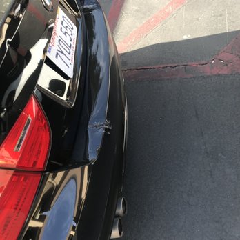 Crown Auto Body & Paint - Damage on the trunk and bumper - Body Shops Near Me - Ontario, California Crown Auto Body & Paint - Damage on the trunk and bumper - Body Shops Near Me - Ontario, California