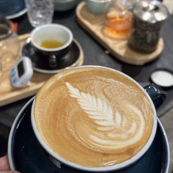 Necessary & Sufficient Coffee - Printers Row - Latte - Coffee & Tea Near Me - Chicago, Illinois