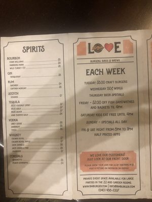 Menu photo 7 Rocky Mount Burger Company Rocky Mount, VA