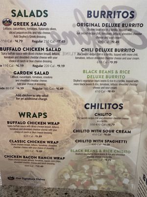 Menu photo 3 Skyline Chili Monroe, OH