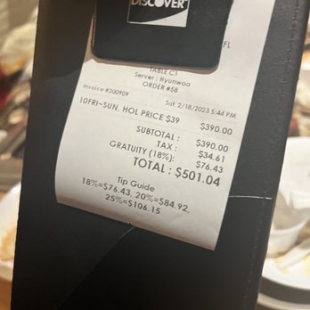 Picnic Garden - This is the check we got for the total amount of people (10). - Barbeque Near Me - Flushing, New York Picnic Garden - This is the check we got for the total amount of people (10). - Barbeque Near Me - Flushing, New York