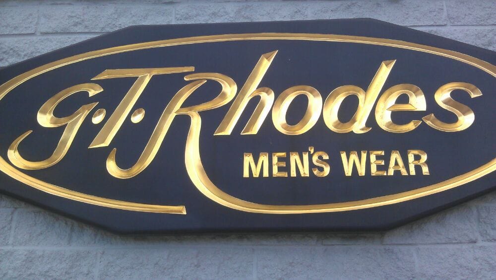 Rhodes GT Men's Wear Logo