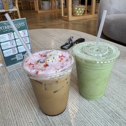Animal cookie latte Animal cookie latte