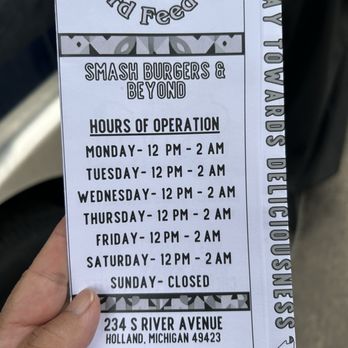 The Bird Feeder - Hours, phone, and address - Food Trucks Near Me - Holland, Michigan The Bird Feeder - Hours, phone, and address - Food Trucks Near Me - Holland, Michigan