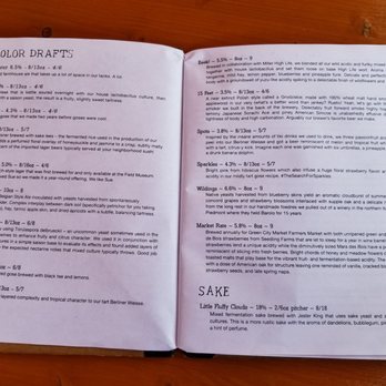 Off Color Brewing - Mousetrap - Draft Menu 7.21.18 - Breweries Near Me - Chicago, Illinois