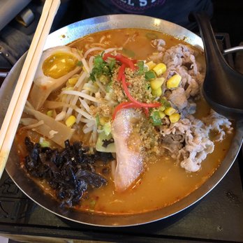Ramen Ichiraku - Beef ramen in hotpot - Ramen Near Me - El Monte, California