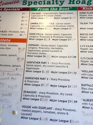 Lennies Hoagies by null