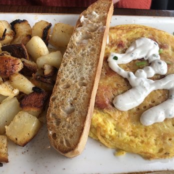 First Watch - Smoked salmon frittata with seasoned potatoes - Breakfast & Brunch Near Me - Chantilly, Virginia