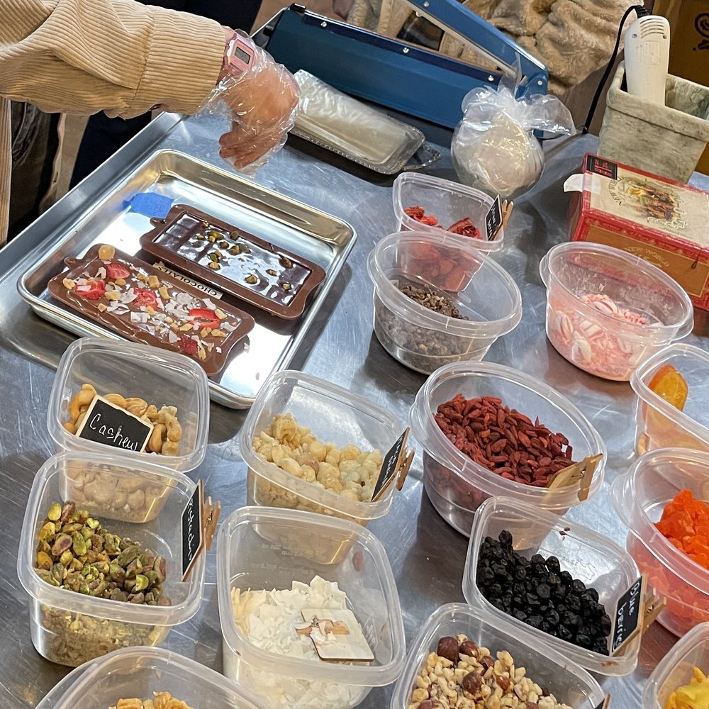 Menchaca Chocolates - Awesome assortment of toppings - Chocolatiers & Shops Near Me - Santa Barbara, California